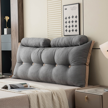 Триъгълна възглавница за облегалка на диван с вътрешно ядро, лумбална опора, за всички сезони, сваляем калъф от плюш, пълнеж: полиестерни влакна