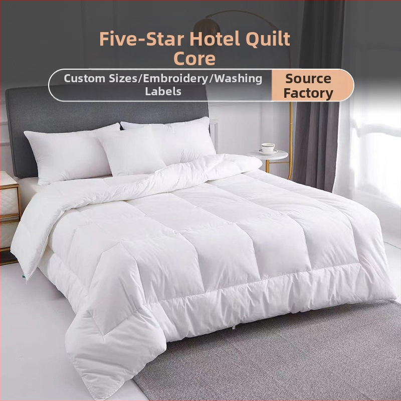 Szállodai paplanmag, 100% pamut, 3,5–4 kg, tavasz–ősz, twill szövés, varrás, első osztályú minőség