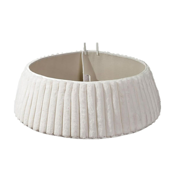 Nerta Kalėdų eglutės sijonas su reguliuojamu klipu — Medžiaga: Audinys; Pakuotė: PP maišelis; Prekės ženklas: Xingwang Craft Factory