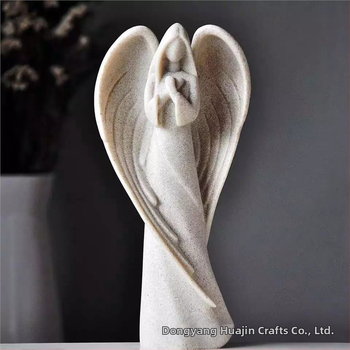 Ангелска статуя, молещ се ангел с Библия – интериорна декорация; материал: синтетична смола; категория: персонажи; подходящи поводи: рождени дни, годишнини; празници: Хелоуин, Коледа