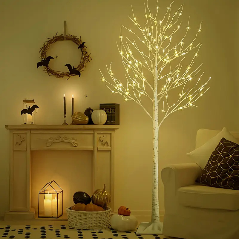 Λάμπα δέντρου από χαλκό σύρμα για Χριστούγεννα, διακοσμητικό LED, 100 LED, 3500 lm, 3000K