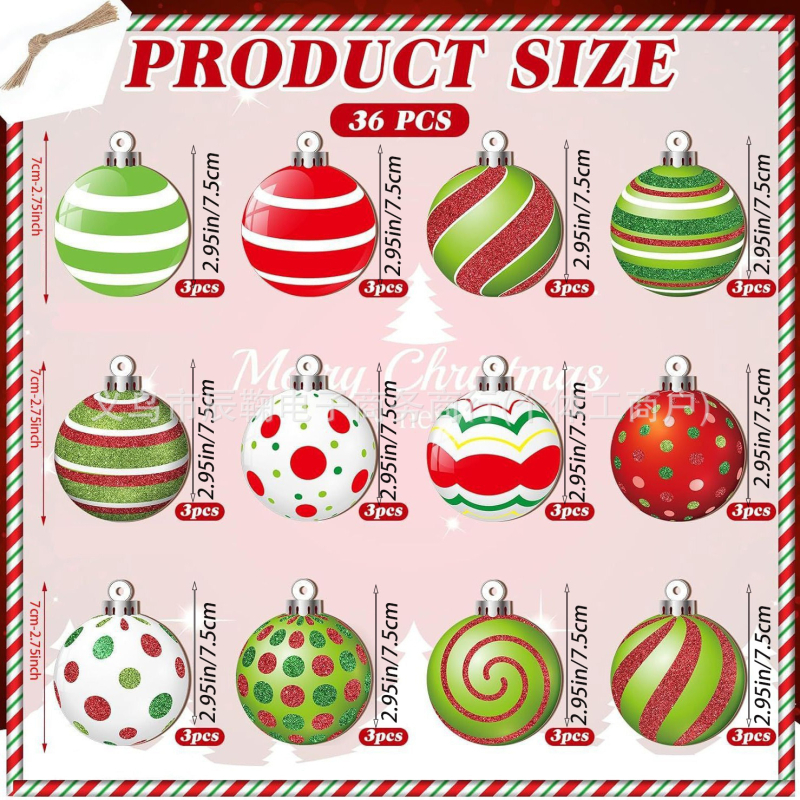 Дървен комплект коледни украси – висулки за украса на коледното дърво, за дом и офис, подарък за рожден ден или нов дом