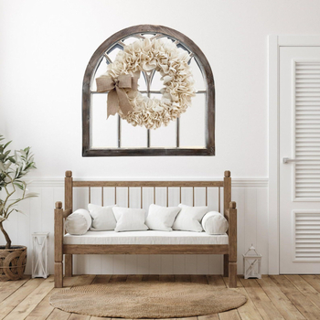 Roulanruoting durų puošnus vainikas, Medžiaga: plastikas + audinys, Modernus minimalistinis stilius, Dalinė rankų darbo gamyba, Skirtas Airijos festivaliui ir Kalėdoms