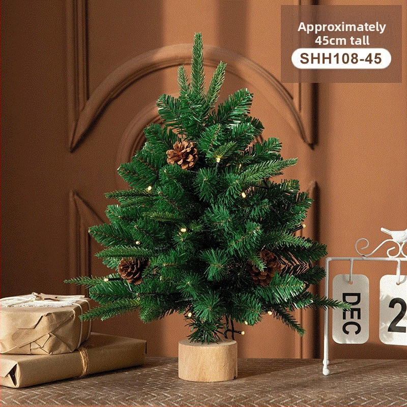 PE medžiagos Kalėdų eglutės dekoracija, prekės ženklas Hong Kong Heng, skirta staliniam naudojimui