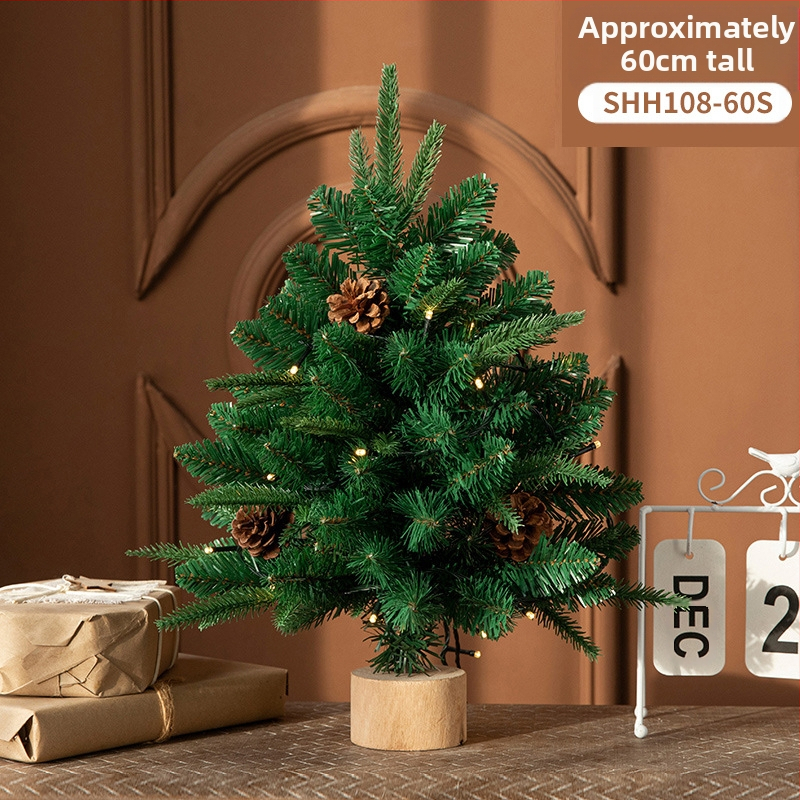 PE medžiagos Kalėdų eglutės dekoracija, prekės ženklas Hong Kong Heng, skirta staliniam naudojimui