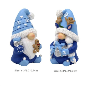 Декоративна джудже‑фигура за градина от смола | Код на продукта 58455; Материал: смола; Опаковка: картон; Тип материал: пластмаса, смола