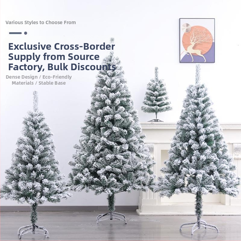 Childhood Love flokiruota Kalėdinė eglė — Kategorija: Kalėdinė eglė; Medžiaga: Flocking; Naudojimas: Įrengimas; IP: Ne