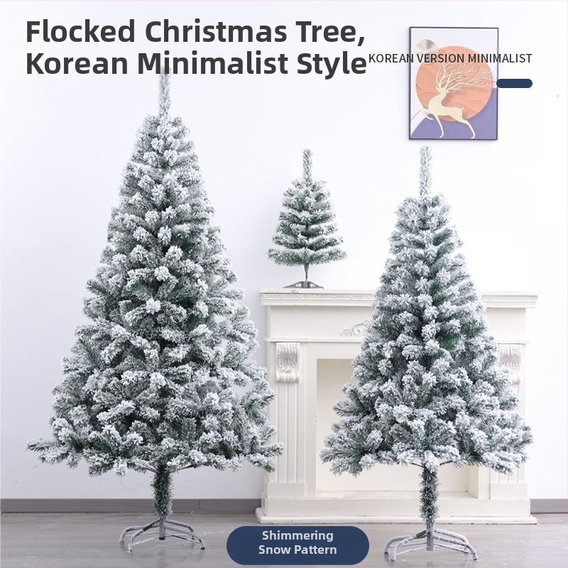 Childhood Love flokiruota Kalėdinė eglė — Kategorija: Kalėdinė eglė; Medžiaga: Flocking; Naudojimas: Įrengimas; IP: Ne