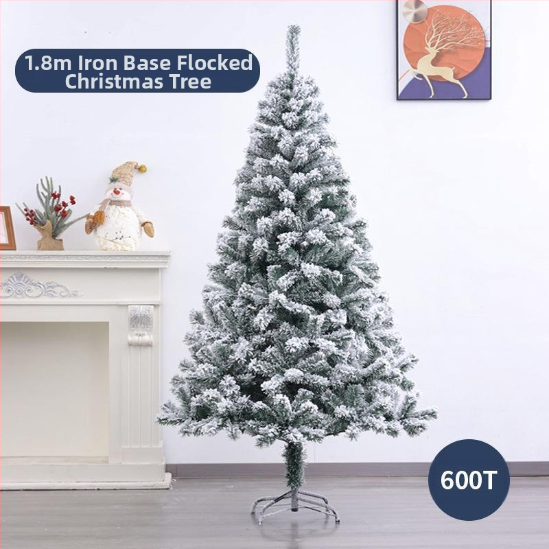 Childhood Love flokiruota Kalėdinė eglė — Kategorija: Kalėdinė eglė; Medžiaga: Flocking; Naudojimas: Įrengimas; IP: Ne