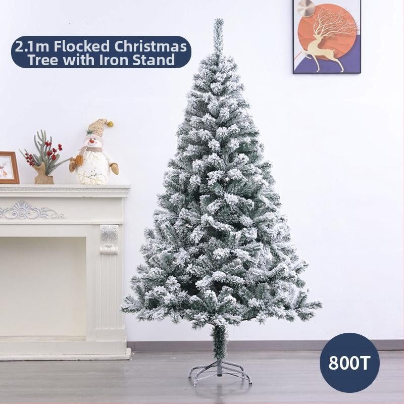 Childhood Love flokiruota Kalėdinė eglė — Kategorija: Kalėdinė eglė; Medžiaga: Flocking; Naudojimas: Įrengimas; IP: Ne