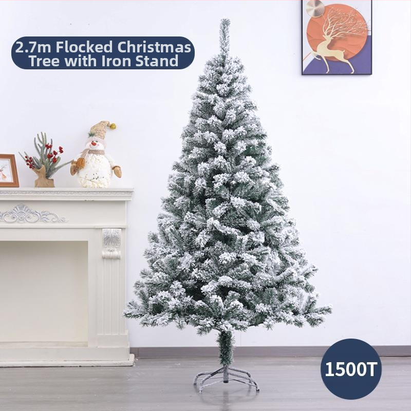 Childhood Love flokiruota Kalėdinė eglė — Kategorija: Kalėdinė eglė; Medžiaga: Flocking; Naudojimas: Įrengimas; IP: Ne