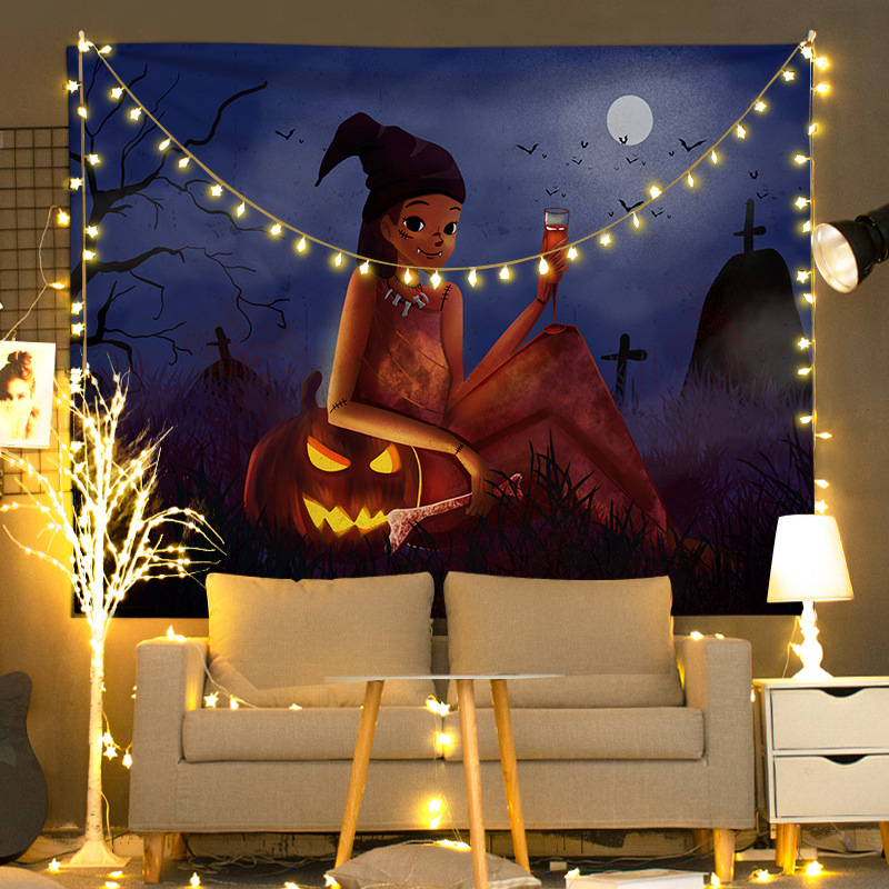 Plusz falidísz goblen, 100% poliészter, 30% gyapot, téglalap alakú, mintázat rajzfilm, digitális hőátvitel, nappali vagy hálószoba