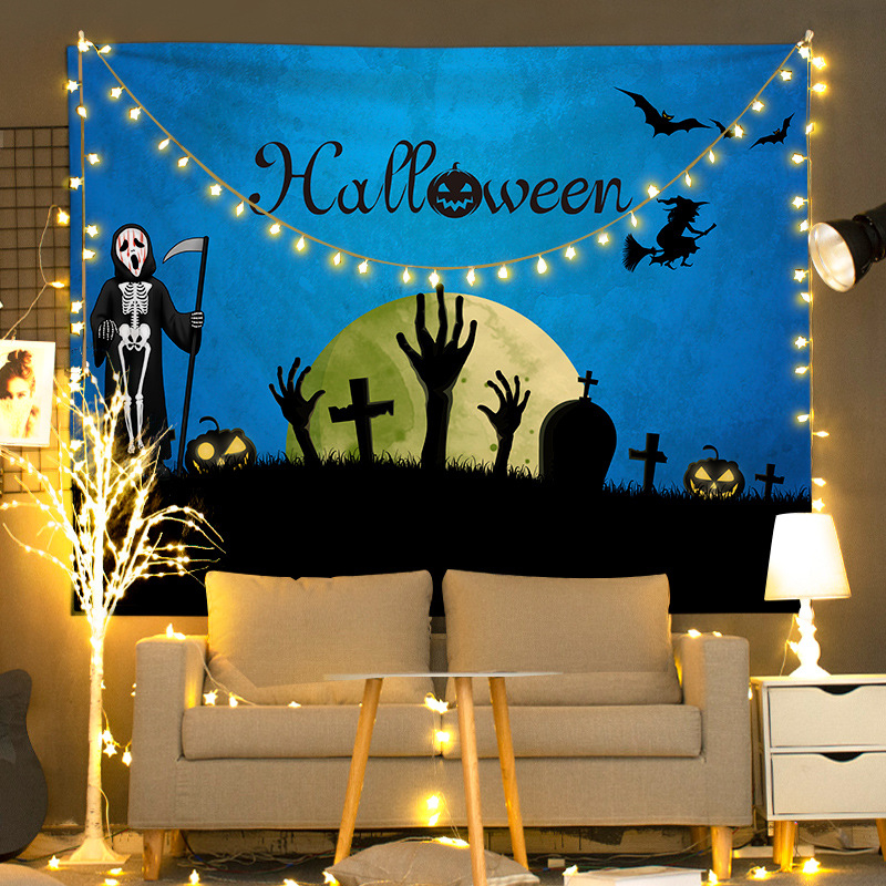 Plusz falidísz goblen, 100% poliészter, 30% gyapot, téglalap alakú, mintázat rajzfilm, digitális hőátvitel, nappali vagy hálószoba