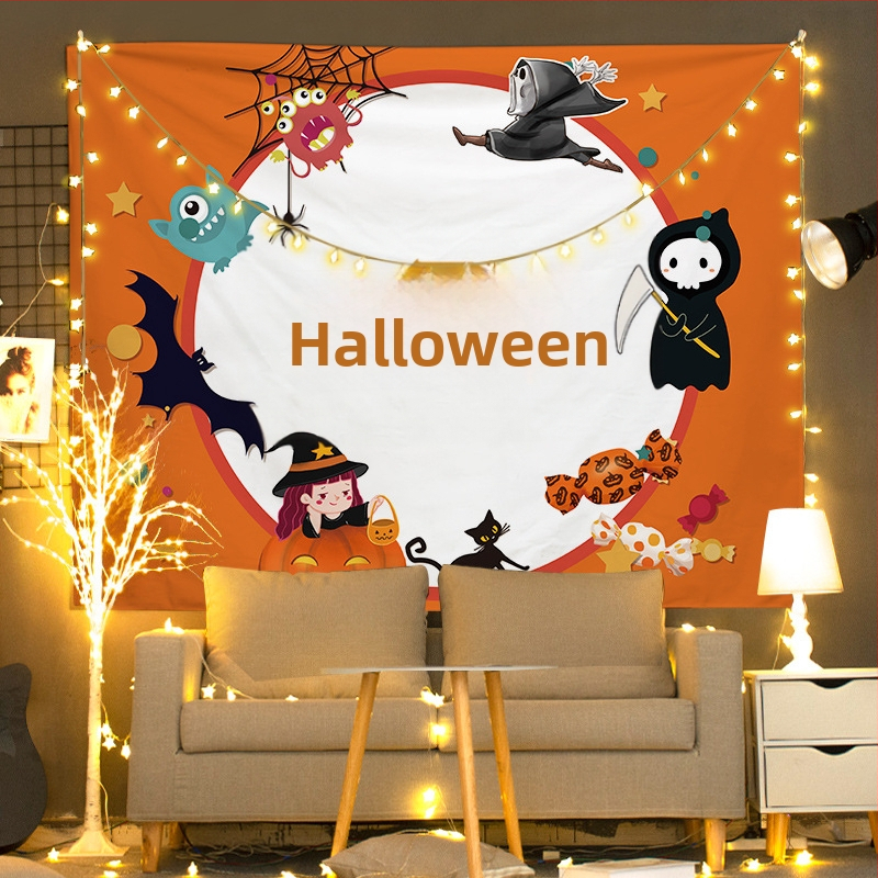 Plusz falidísz goblen, 100% poliészter, 30% gyapot, téglalap alakú, mintázat rajzfilm, digitális hőátvitel, nappali vagy hálószoba