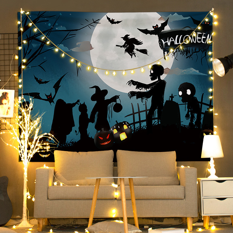 Plusz falidísz goblen, 100% poliészter, 30% gyapot, téglalap alakú, mintázat rajzfilm, digitális hőátvitel, nappali vagy hálószoba