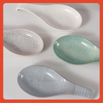 Keraminis šaukštų laikiklis, retro stilius, lengvas prabangos dizainas, pritaikymas galimas