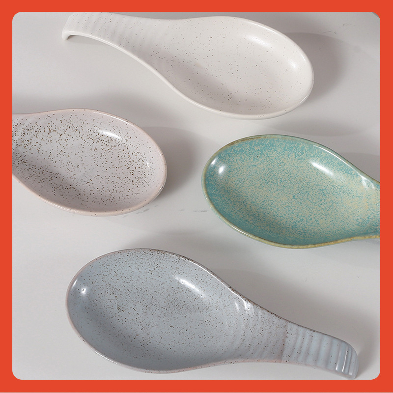 Keraminis šaukštų laikiklis, retro stilius, lengvas prabangos dizainas, pritaikymas galimas