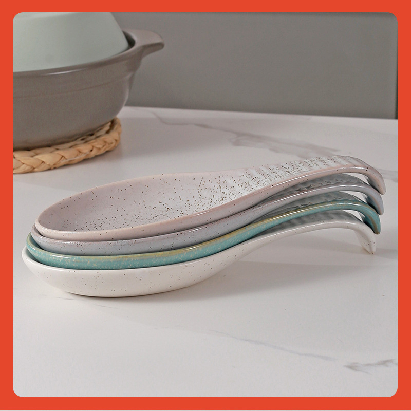 Keraminis šaukštų laikiklis, retro stilius, lengvas prabangos dizainas, pritaikymas galimas