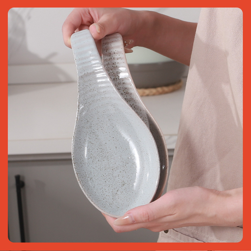 Keraminis šaukštų laikiklis, retro stilius, lengvas prabangos dizainas, pritaikymas galimas