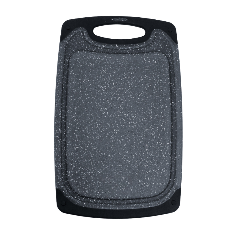 Σετ τριών πλαστικών σανίδων κοπής με μαρμάρινο σχέδιο, διπλής όψης, αντιολισθητικές, παχύτερες, κατασκευασμένες από PP+καουτσούκ πλαστικό