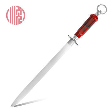 Shunguan peilių šlifuojimo lazdelė – aukštos anglies plienas, šiuolaikinis minimalistinis dizainas, rankinis naudojimas, pritaikomas, logotipo spausdinimas įmanomas (Medžiaga: aukštos anglies plienas; Dizainas: šiuolaikinis minimalistinis dizainas; Naudoji