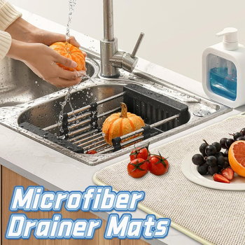 Τραπεζοκαλυμματικό πλακίδιο από μικροϊνες, απορροφητικό και γρήγορο στέγνωμα, τετράγωνο σχήμα, στυλ ελαφριάς πολυτέλειας, λανσαρίστηκε το 2020