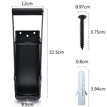 Ant sienos montuojamas skardinių presas su rankiniu veikimu — Bosino Can Press, geležies konstrukcija, modernus stilius, logotipo spauda