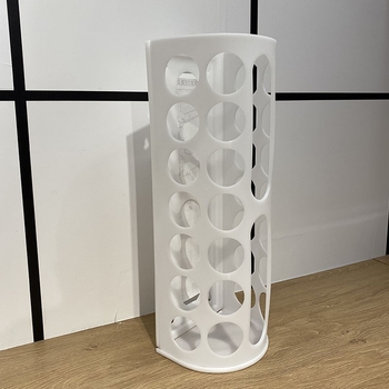 Επιτοίχιος διανομέας πλαστικών σακουλών και ράφι αποθήκευσης με θήκη για ομπρέλες