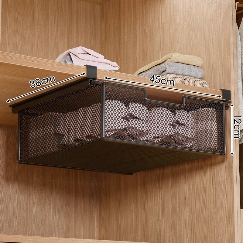 Fiókos fehérnemű- és zokidoboz – fémszervező, modern minimalista dizájn