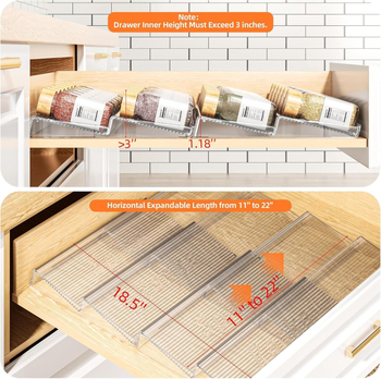 Ράφι μπαχαρικών σε στυλ σκάλα, πλαστικό, διώροφο, για τοποθέτηση στο δάπεδο, κουζίνα