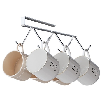 Κρεμάστρα ποτηριών από ανοξείδωτο ατσάλι 304, 1 επίπεδο, καθολικό μίνι, για εξωτερικό κάμπινγκ