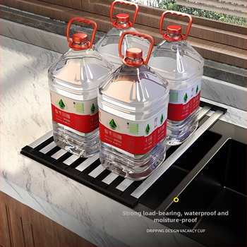 Sulankstomas kriauklės laikiklis iš 304 nerūdijančio plieno, virtuvės nusausinimo indų krepšelis