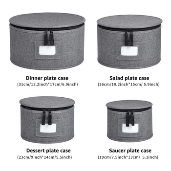 Κουζίνας αποθηκευτικός κύλινδρος από βαμβάκι και λινό για στοίβαξη πιάτων και γυαλιών, προστασία από σκόνη, οργανωτής (2024)
