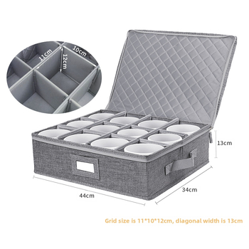 Κουζίνας αποθηκευτικός κύλινδρος από βαμβάκι και λινό για στοίβαξη πιάτων και γυαλιών, προστασία από σκόνη, οργανωτής (2024)