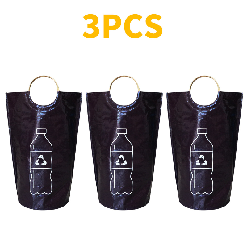 Кръгла мултифункционална PP кошница за съхранение – за кухня, дом, офис, открито и пътувания; повторна употреба, не биоразградима