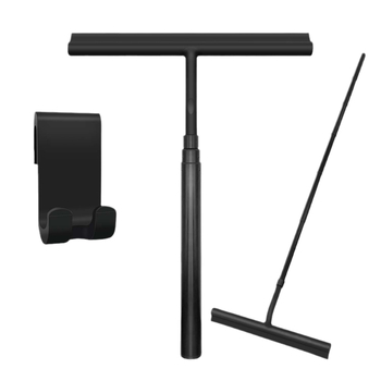 Αναδιπλούμενος καθαριστής γυαλιού από σιλικόνη – με ένα πλευρικό σκούπισμα, για οικιακή χρήση (μπάνιο και παράθυρα), 2024.