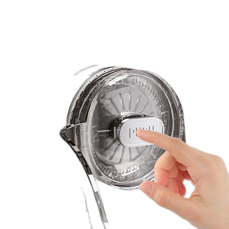 Independent Ράφι Μπάνιου Τοίχου με Βεντούζα, Χωρίς Τρύπες, Μεγάλη Χωρητικότητα, Στυλ Light Luxury