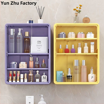 Vonios kambario sieninė saugyklos spintelė, plastikinė, apvalaus formos, 1 lygis, paprastas ir šiuolaikiškas dizainas, CUPC sertifikatas