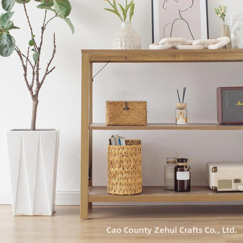 Κασάκι αποθήκευσης σε σκανδιναβικό στυλ, χειροποίητο πλεκτό; πολυχρηστικός οργανωτής για καλλυντικά, βιβλία και καλώδια