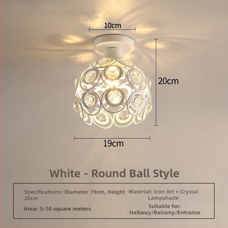 Κρυστάλλινο κρεμαστό φωτιστικό οροφής, πολυκεφαλής, LED φωτισμός, ρυθμιζόμενος ύψος, μεταλλική σκιά από σίδηρο, κατάλληλο για είσοδο και μπαλκόνι, ευρωπαϊκό στυλ, κάλυψη 5–10 m²