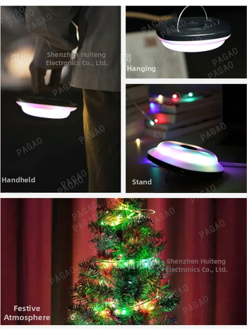 Pagao LED палаткова лампа с USB зареждане, 3.7V, 3W, модел PG-0472