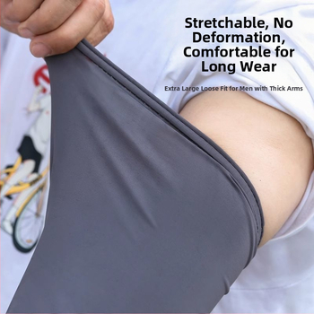 Vyriski dviračių rankovės Ice Silk audinys, 100% Modal pluoštas, Migration prekės ženklas