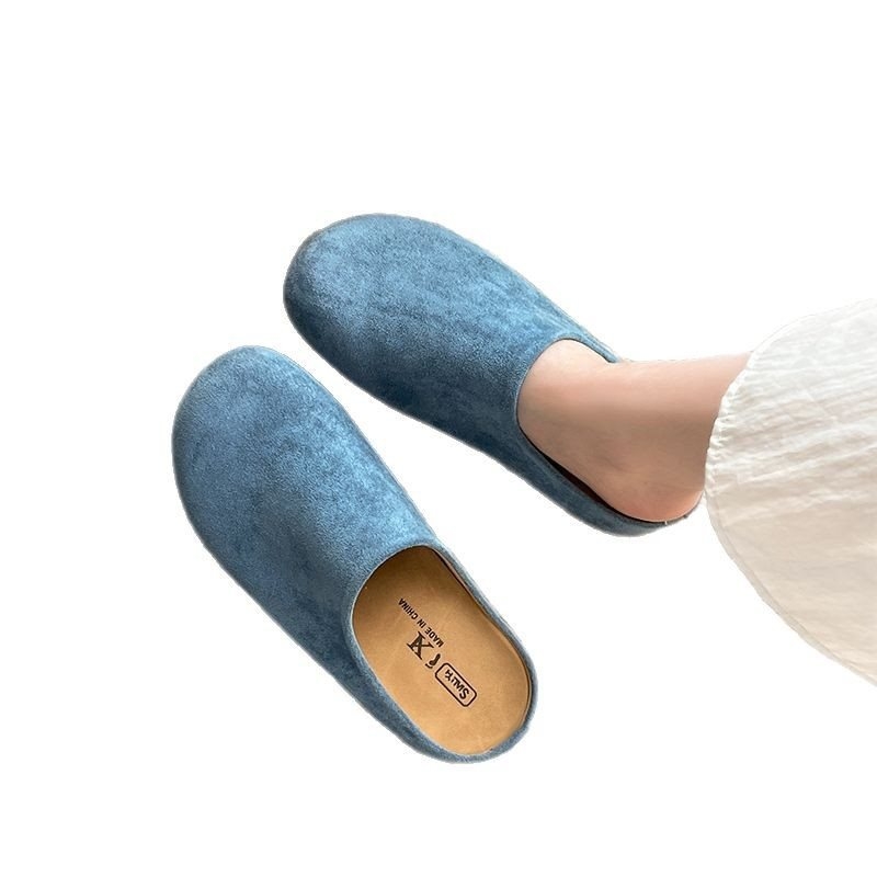 Γυναικείες σάνδαλα slip-on με φαρδιά σόλα, PU επάνω μέρος, καουτσούκ σόλα, καλοκαίρι 2025