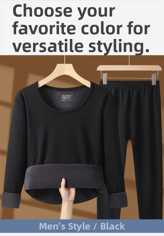 Ficaklon žiemos bazinis komplektas su fliso pamušalu, dvigubo sluoksnio apykaklė, unisex, poliesteris