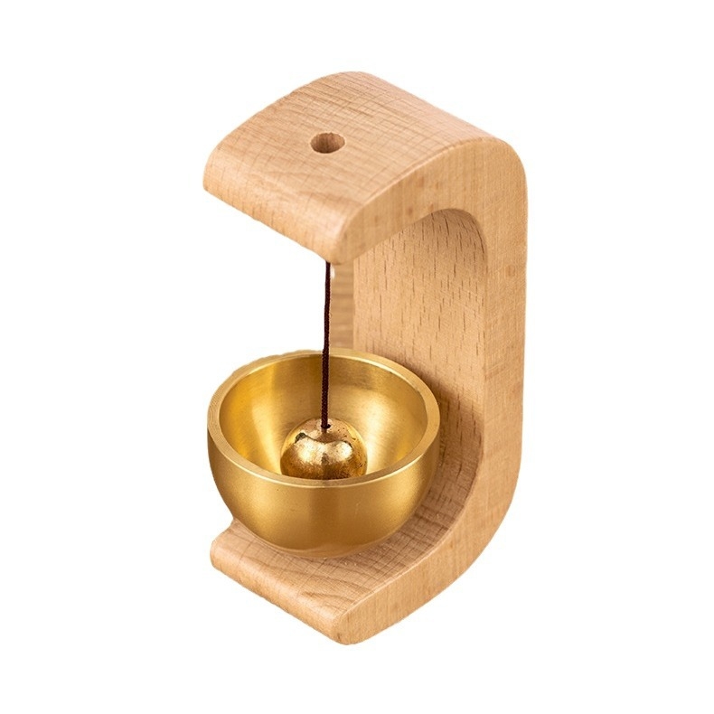 Μεταλλικό κρεμαστό κουδούνι πόρτας με αναρροφητική βάση, κινεζικού στυλ