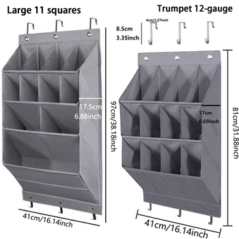 FC-4158 Θήκη κρεμάστρα αποθήκευσης από μη υφαντό ύφασμα — τρισδιάστατος σχεδιασμός, πολλαπλών χρήσεων οργανωτής υπνοδωματίου