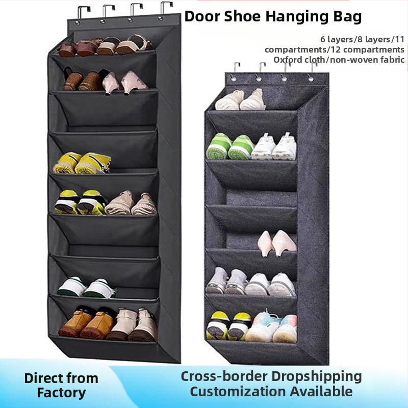 FC-4158 Θήκη κρεμάστρα αποθήκευσης από μη υφαντό ύφασμα — τρισδιάστατος σχεδιασμός, πολλαπλών χρήσεων οργανωτής υπνοδωματίου