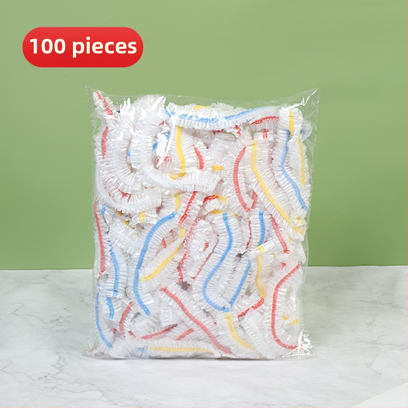 Elastīgs PE klases bļodas vāciņš ar folijas turētāju atlikumiem uzglabāšanai — 1 gab., mājsaimniecībai