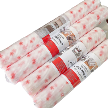 Konyhai szekrény liner EVA, négyzetes, virágos minta, modern minimalista stílus, 2017 tavaszán debütált