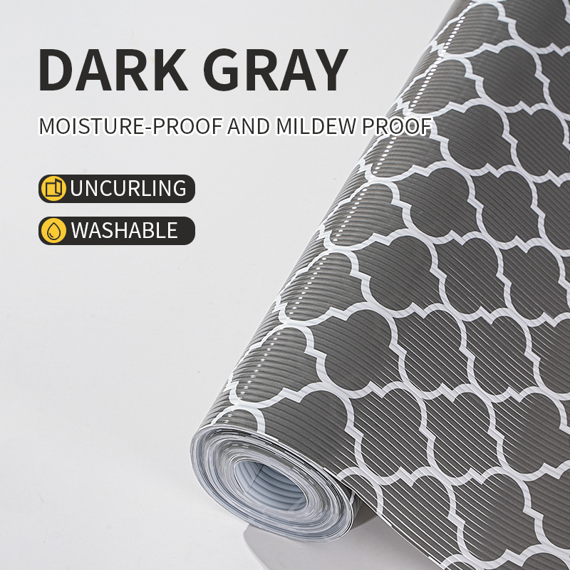 Konyhai szekrény liner EVA, négyzetes, virágos minta, modern minimalista stílus, 2017 tavaszán debütált